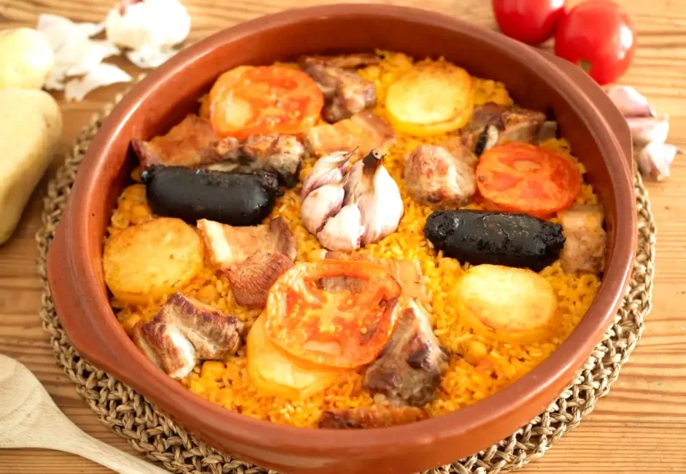 Arroz aol horno