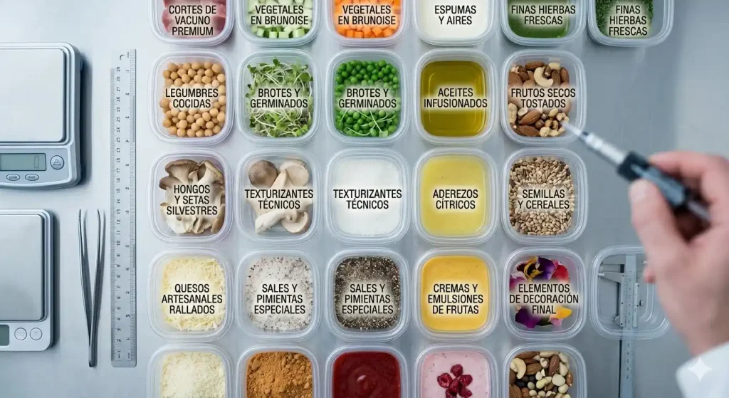 Don chef Quality apuesta por la Clasificacion y taxonomía de ingredientes en cocina profesional según la Sapiens Methodology de Ferràn Adrià