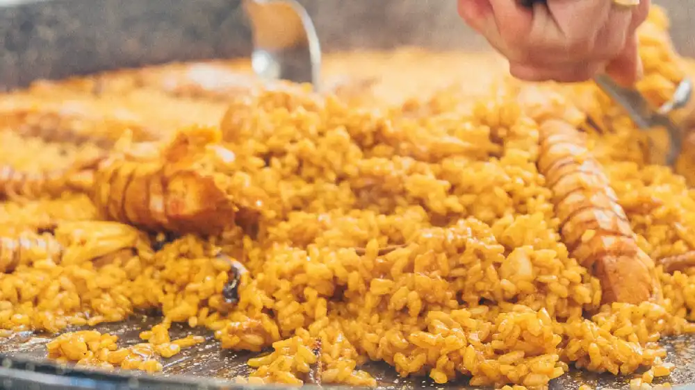 Arroz con galeras 
